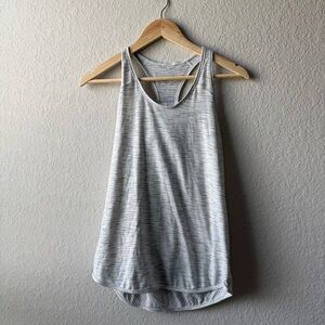 Lululemon Athletica Light Gray Tank Top